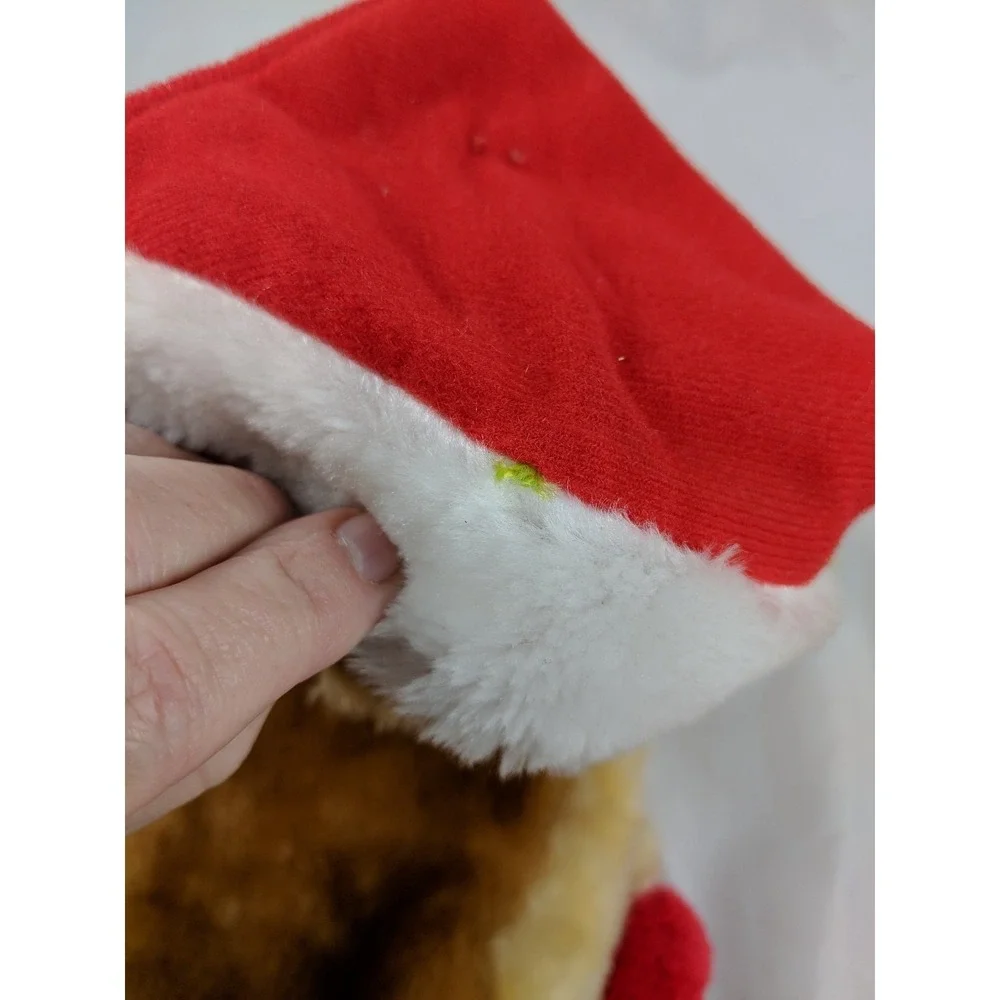 Reindeer Plush Christmas Stocking Sack 17 Inch Echiverri  & Co‎